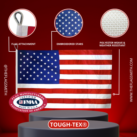 American Flag OUTDOOR TOUGH-TEX® U.S. FLAGS MADE IN THE U.S.A.